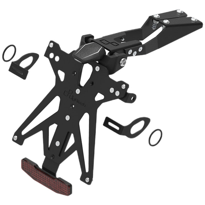 Homologated Lightech License Plate Holder - Innovation meets Elegance - Honda Hornet 750 2023+