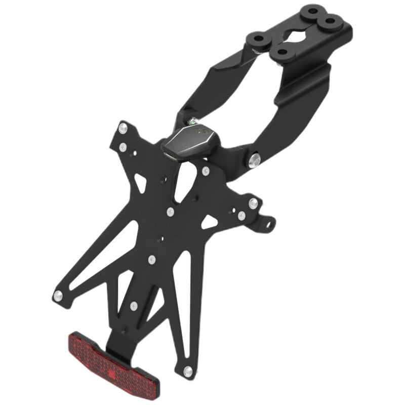 Homologated Lightech License Plate Holder - Innovation Meets Elegance - Kawasaki Z1000 2010-2013
