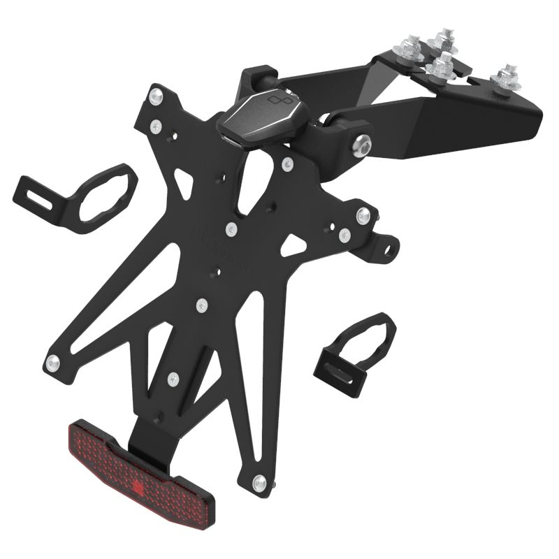Kit Lightech License Plate Holder - Innovation meets Elegance - Kawasaki Ninja 400 2017-2023