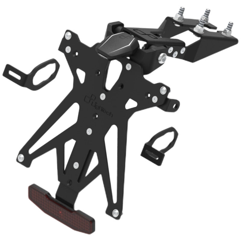 Homologated Lightech License Plate Holder - Innovation meets Elegance - Kawasaki ZX6R 2019-2024