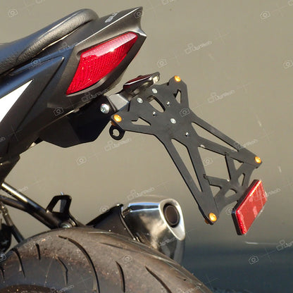 Homologated Lightech License Plate Holder - Innovation Meets Elegance - Suzuki SV 650 2016-2024