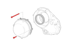 Titanium koppelingsdeksel boutenset Ducati Hypermotard 1100 (2007-2009)