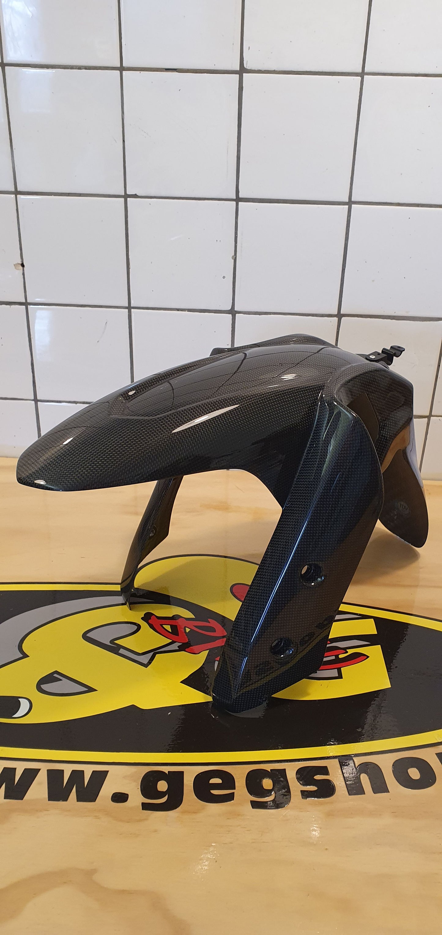 Ex-demo Glossy Front Fender Carbon Ducati Multistrada 1200 1260 2015-2021 Ducati Multistrada 1200 Enduro Pro (2017-2018)