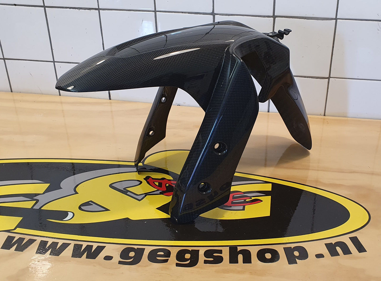 Ex-demo Glossy Front Fender Carbon Ducati Multistrada 1200 1260 2015-2021 Ducati Multistrada 950 S (2019-2021)