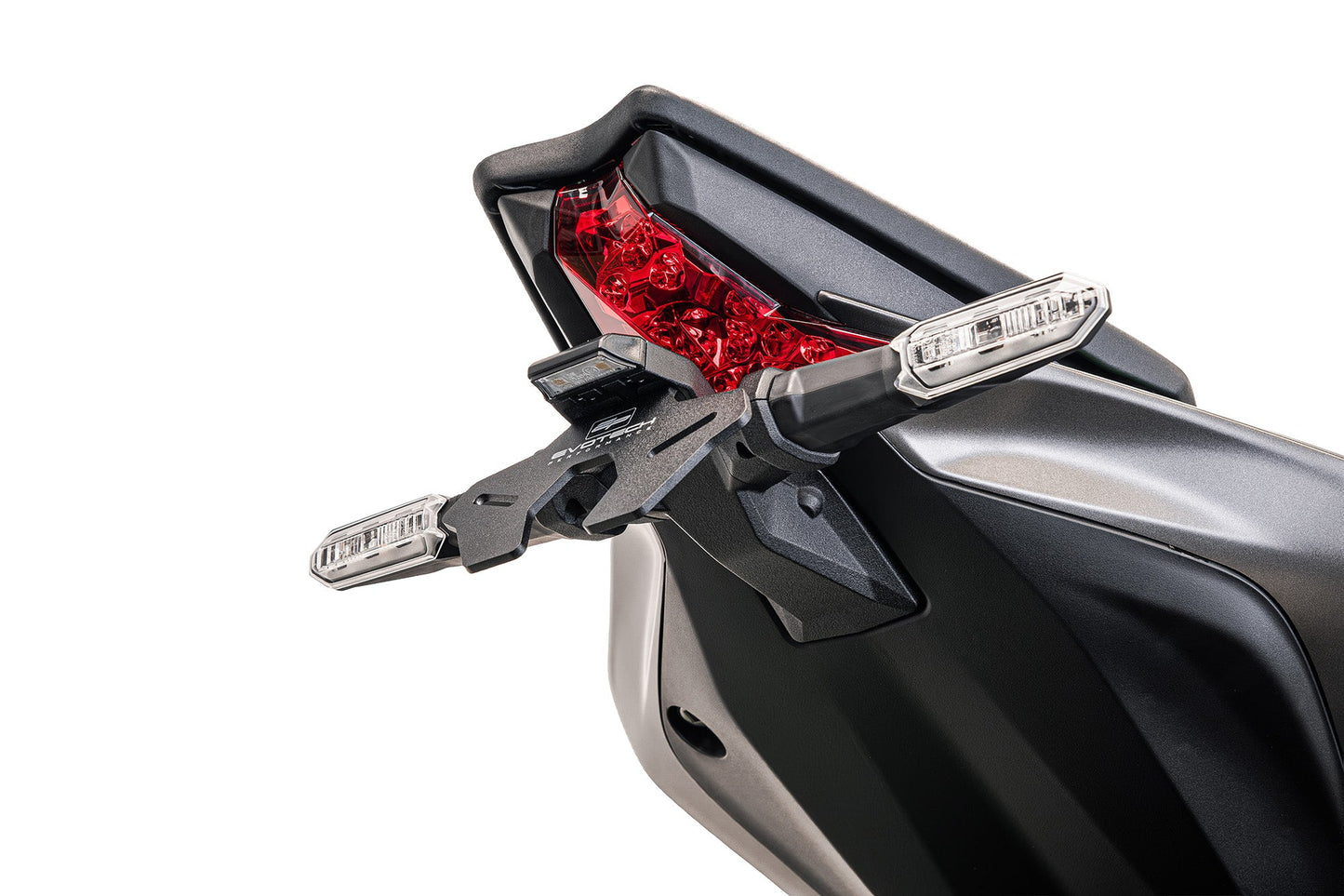 Evotech Kawasaki Z1000 license plate holder (2014 - 2022)