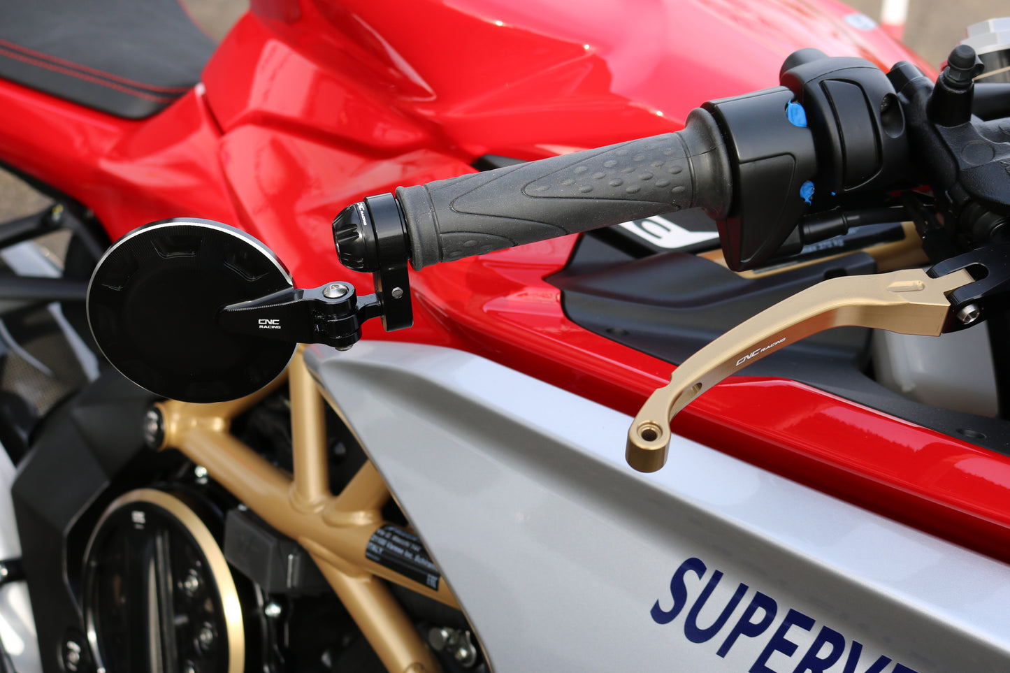 Bar -end mirror Rocket Right - Universal