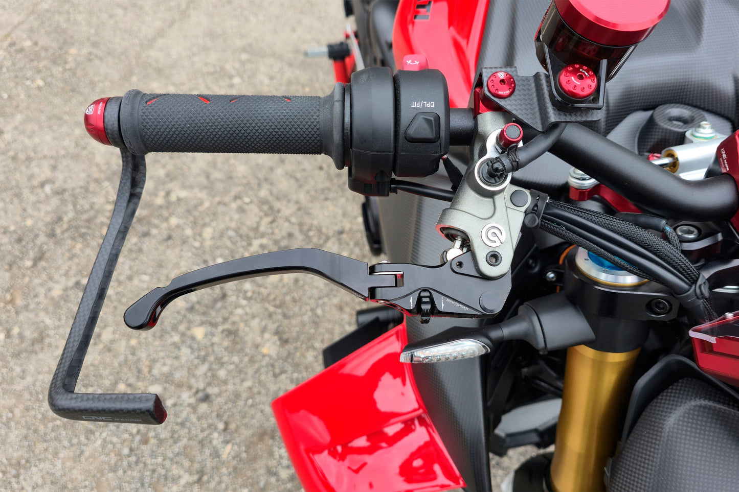 Opklapbare remhendel - met horizontale verstelknop KTM 1290 Super Duke R (2013-2016)