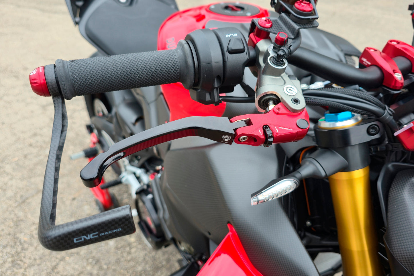 Opklapbare remhendel - met horizontale verstelknop Ducati Multistrada 1260 S (2018-2020)