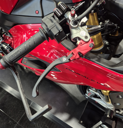 Carbon opklapbare remhendel - met horizontale verstelknop Aprilia RS 660 (2025+)