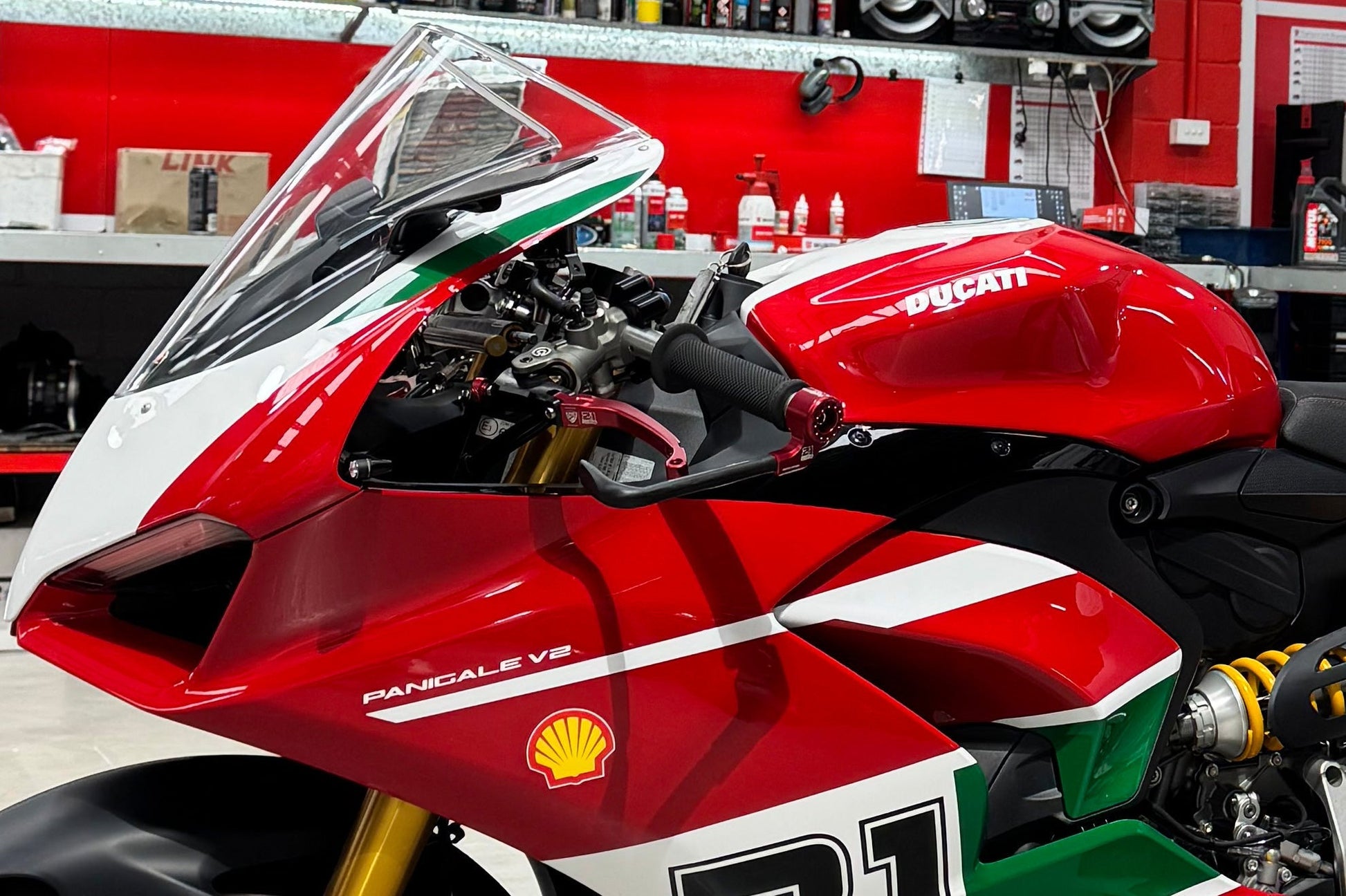 Koppelingshendelbeschermer Troy Bayliss Limited Edition Ducati Streetfighter V4 (2025+)