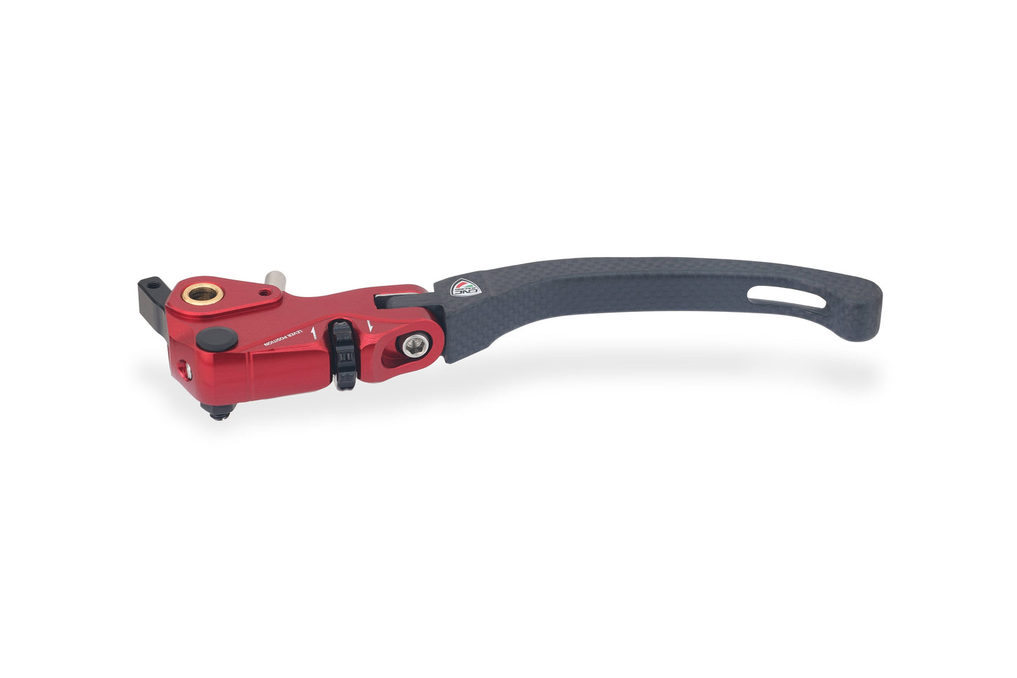 Carbon opklapbaar koppelingshendel - met rollende verstelknop Ducati Panigale V2 (2020+)