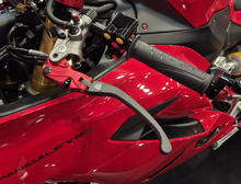 Carbon opklapbaar koppelingshendel - met rollende verstelknop Ducati Panigale V4 (2018-2020)