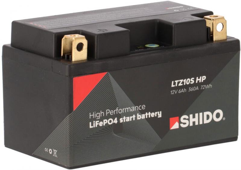 Shido Lithium accu LTZ10 HP High Performance Yamaha XSR900 GP (2024+)