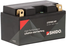 Shido Lithium accu LTZ10 HP High Performance Honda CB650F (2014-2020)