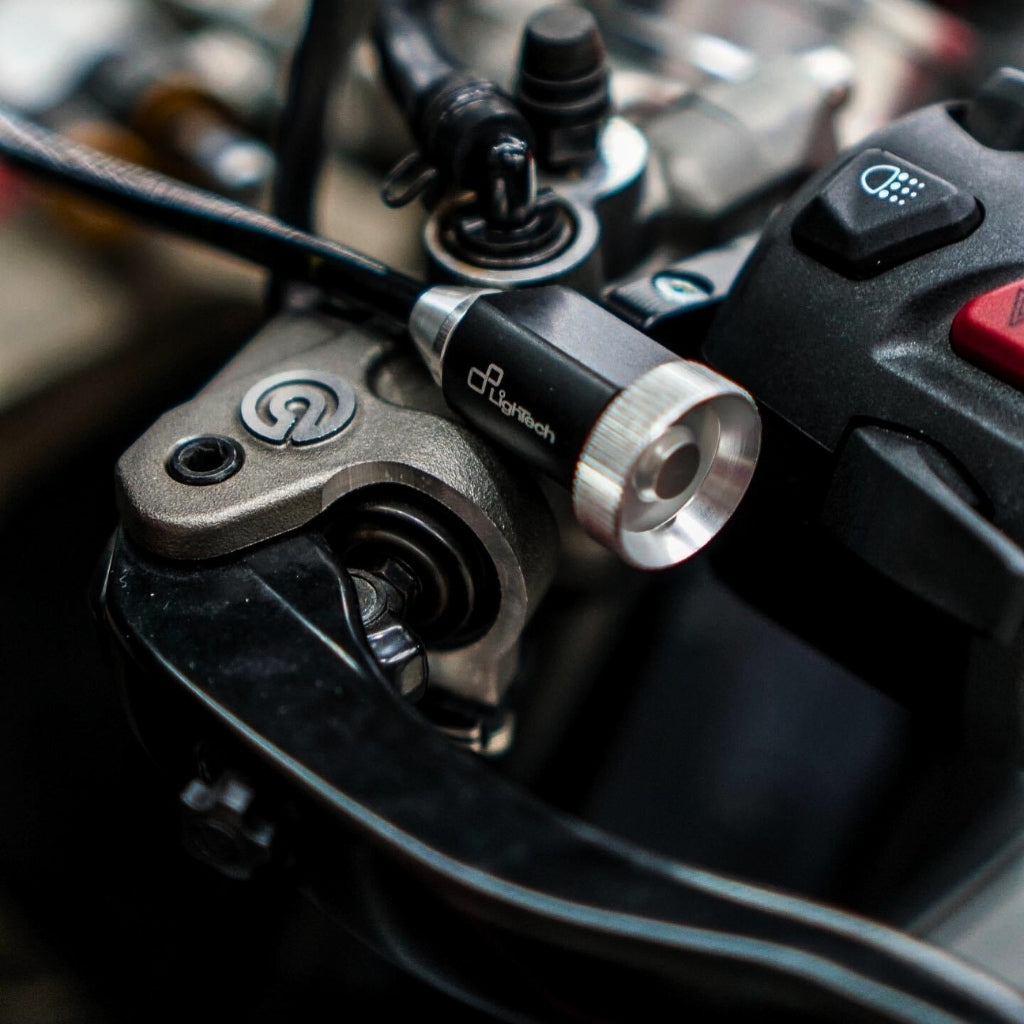 Lightech remote brake adjuster – 22mm stuur, links gemonteerd