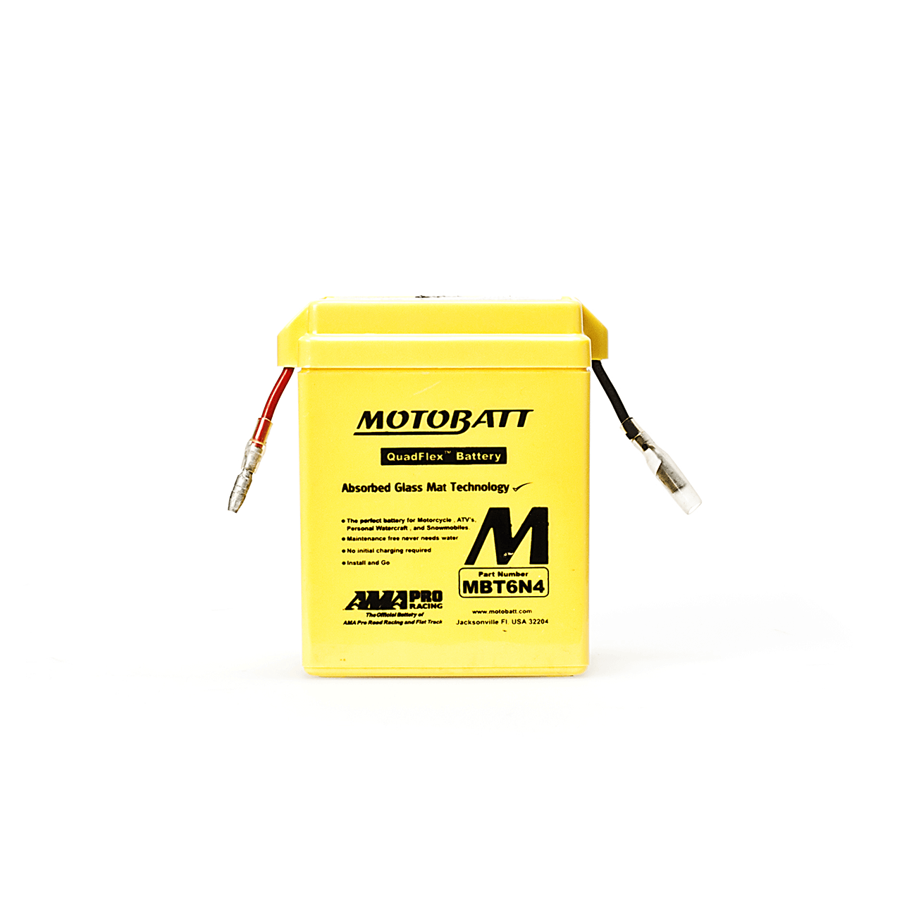 Motobatt MBT6N4 SLA battery 6V / 4AH (4.2AH 20HR)