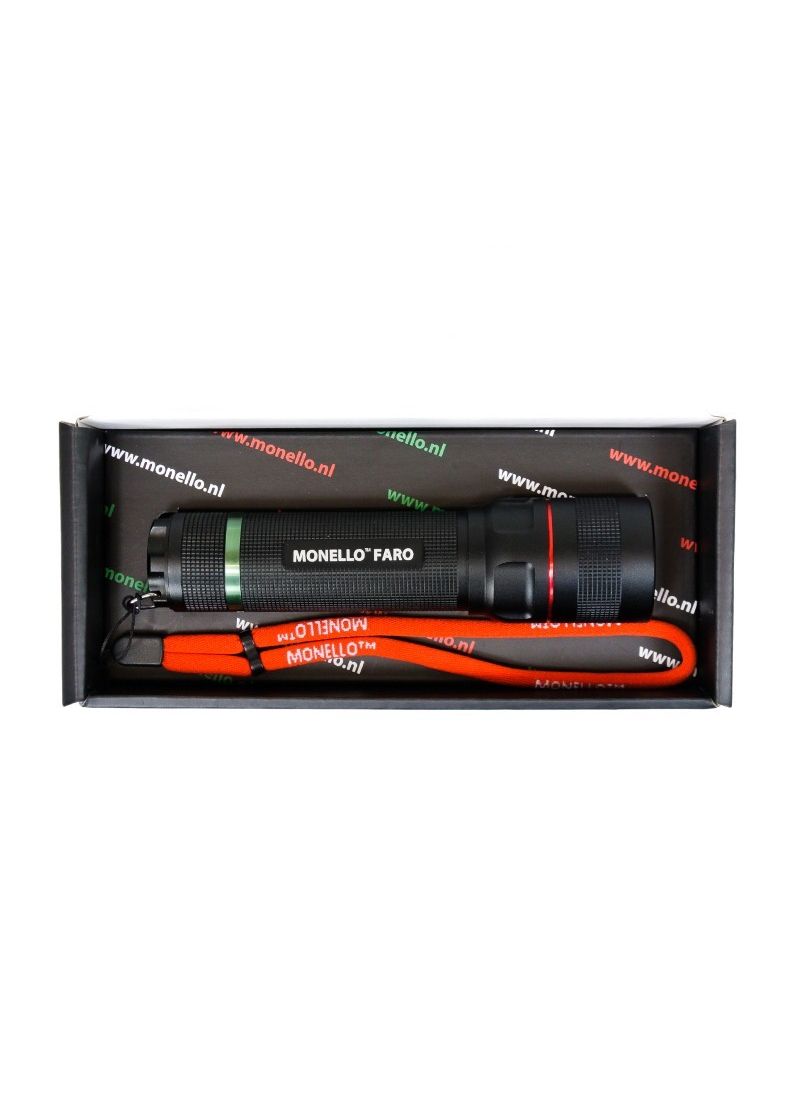 Monello - Faro LED Flashlight with Zoom Function