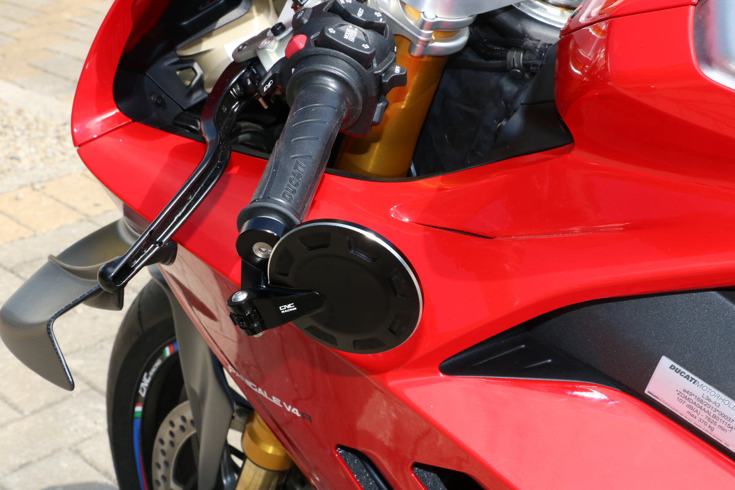 Bar -end mirror Rocket Left - Universal
