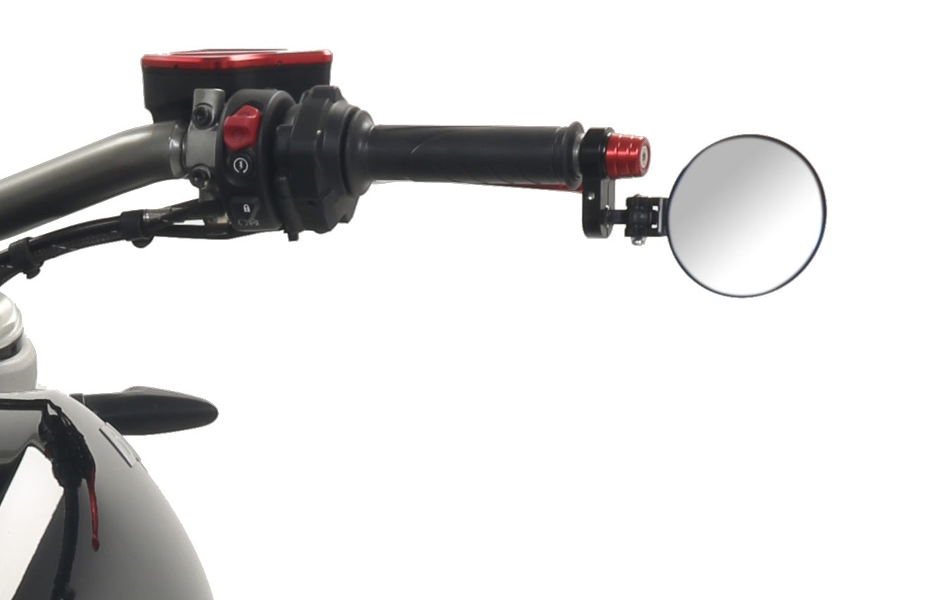 Bar -end mirror Rocket Left - Universal