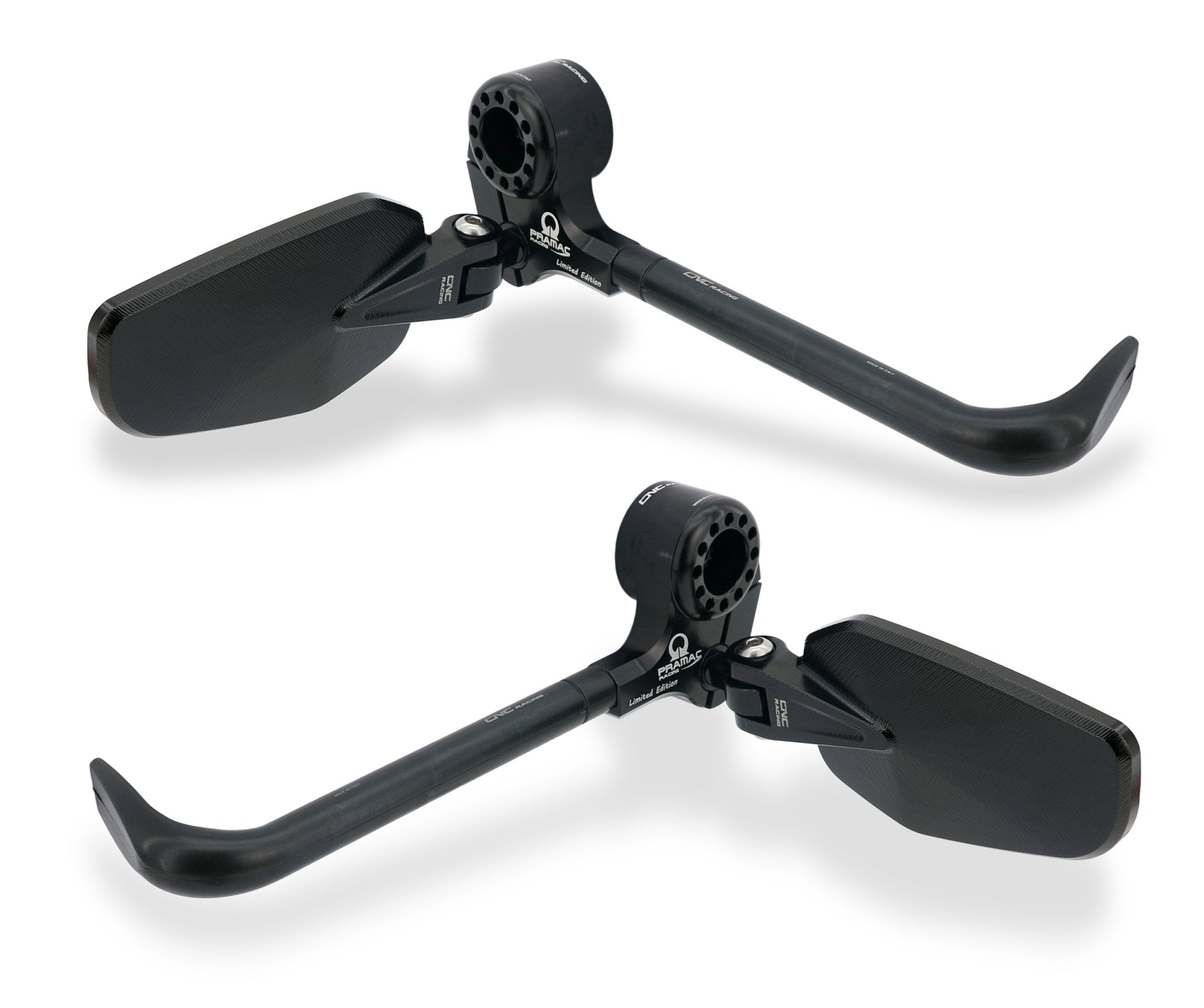 Voordeelpakket bar-end spiegels en hendelbeschermers - Pramac Racing Limited Edition Honda CBR125RR (2004-2010) overzicht