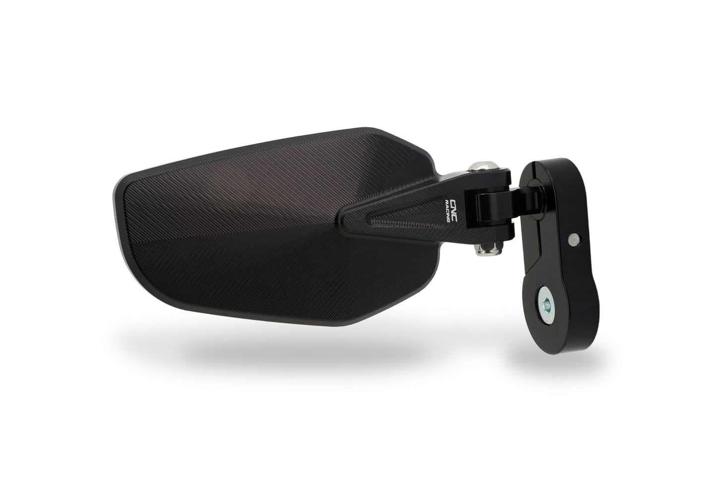 Bar-End Spiegel Evo rechts MR711 CNC Racing KTM 950 SM (2008-2013) detailfoto achterkant omhoog gemonteerd