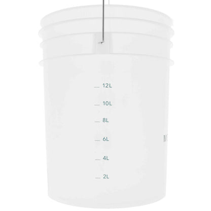 Monello Secchio Detailing Bucket 20L – Wash, Rinse & Wheels (met grit guard)