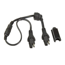 OptiMate O-30 tanktas adapterset  –  SAE > DC 2.5 mm naar SAE  –  7A max