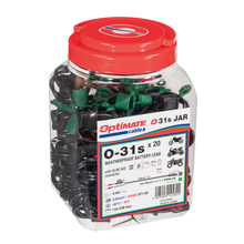 OptiMate O-31s accukabel x20 – ringen M6 naar SAE slim – 7A max