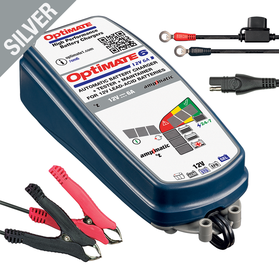 OptiMate 6 Ampmatic acculader