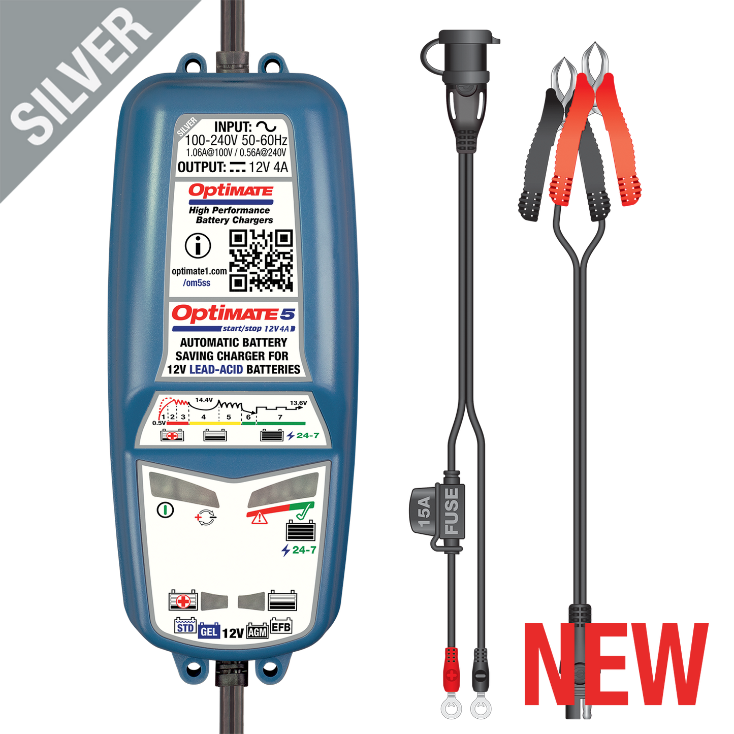 OptiMate 5 acculader 12V 4A