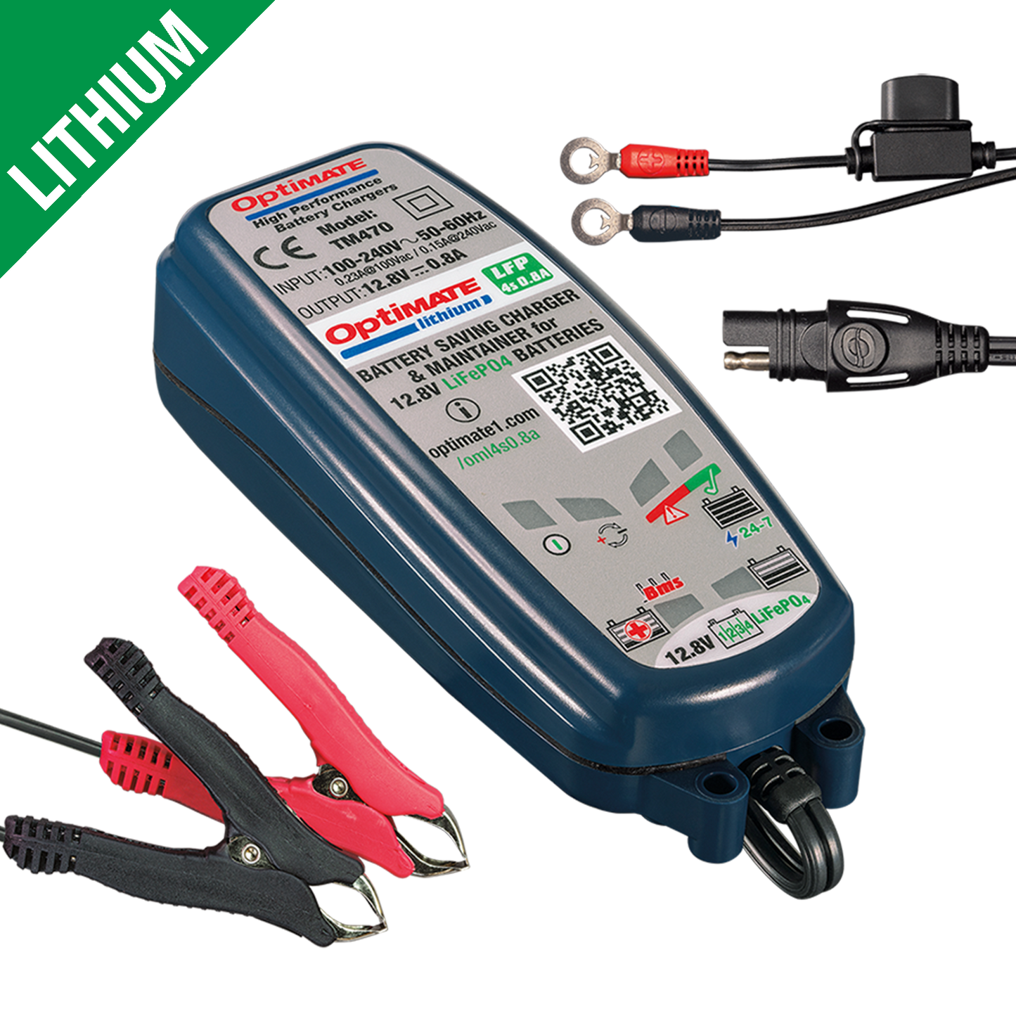 Optate Lithium 4S 0.8a Lithium battery charger