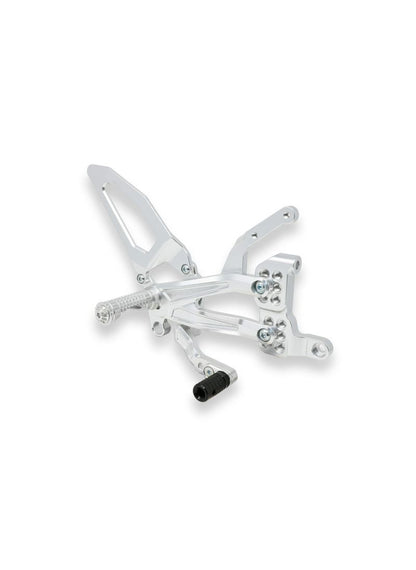 Adjustable rear set RPS EASY for Ducati Panigale V4 with road and reverse shift