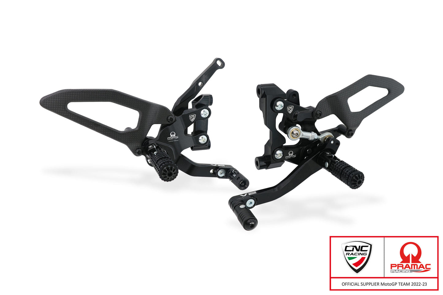 Pramac Racing Limited Edition adjustable brake link set - Ducati Streetfighter V2