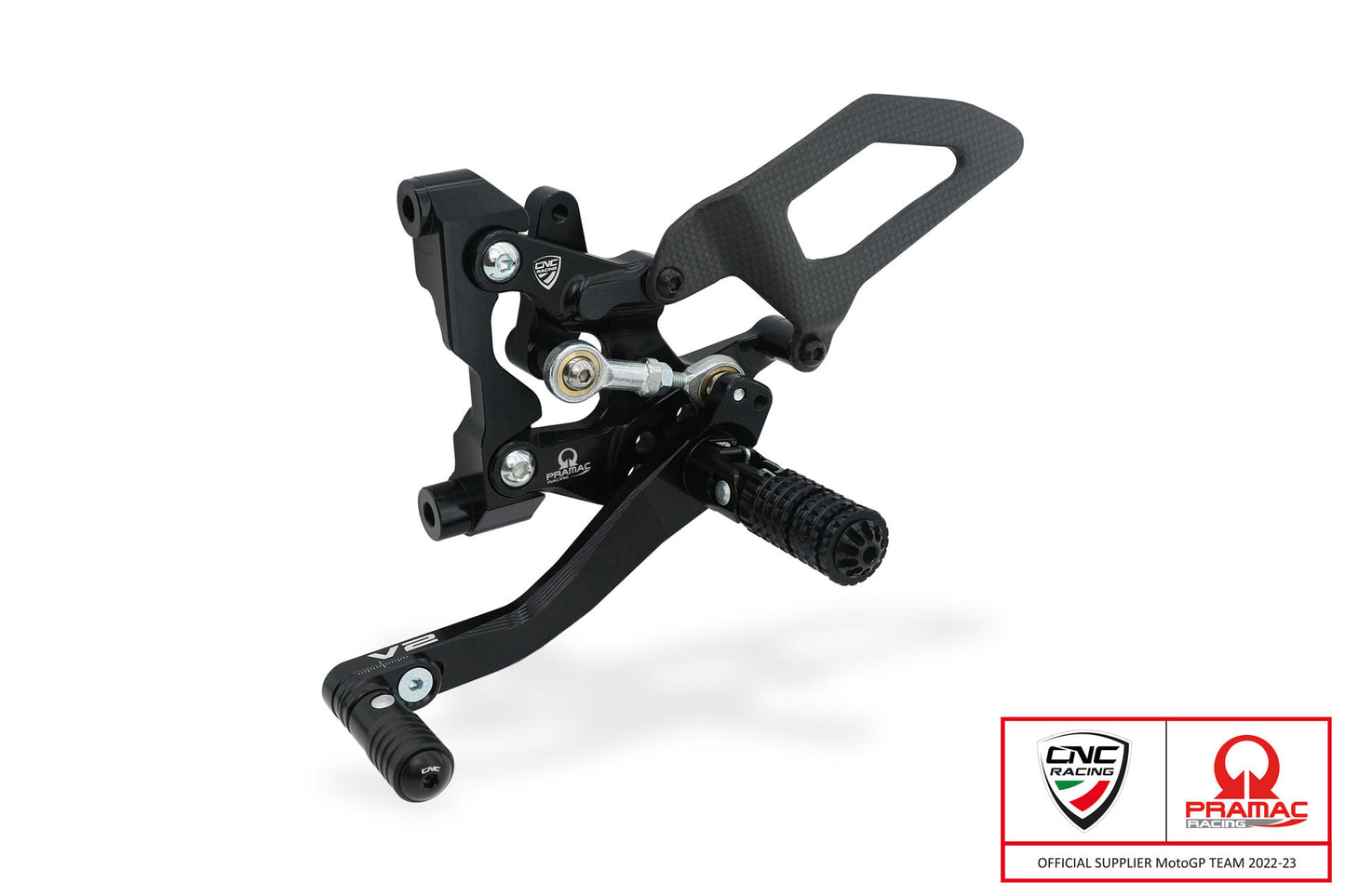 Pramac Racing Limited Edition adjustable brake link set - Ducati Streetfighter V2