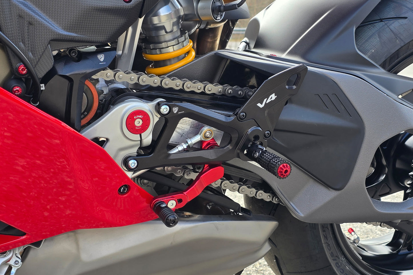 Adjustable Rear Sets RPS Ducati Panigale V4 (2025+)