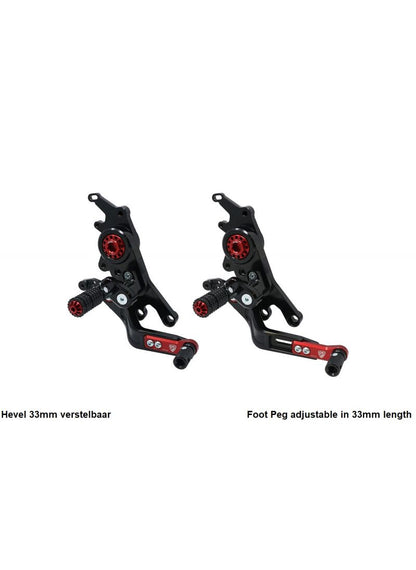 Verticale montageklem universeel voor Öhlins stuurdemper Ducati Hypermotard 950 (2019-2025)