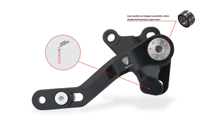 Reverse Shift (GP stijl) Schakelpedaal 'Slide' - Ducati Multistrada V4 (2021-2024)