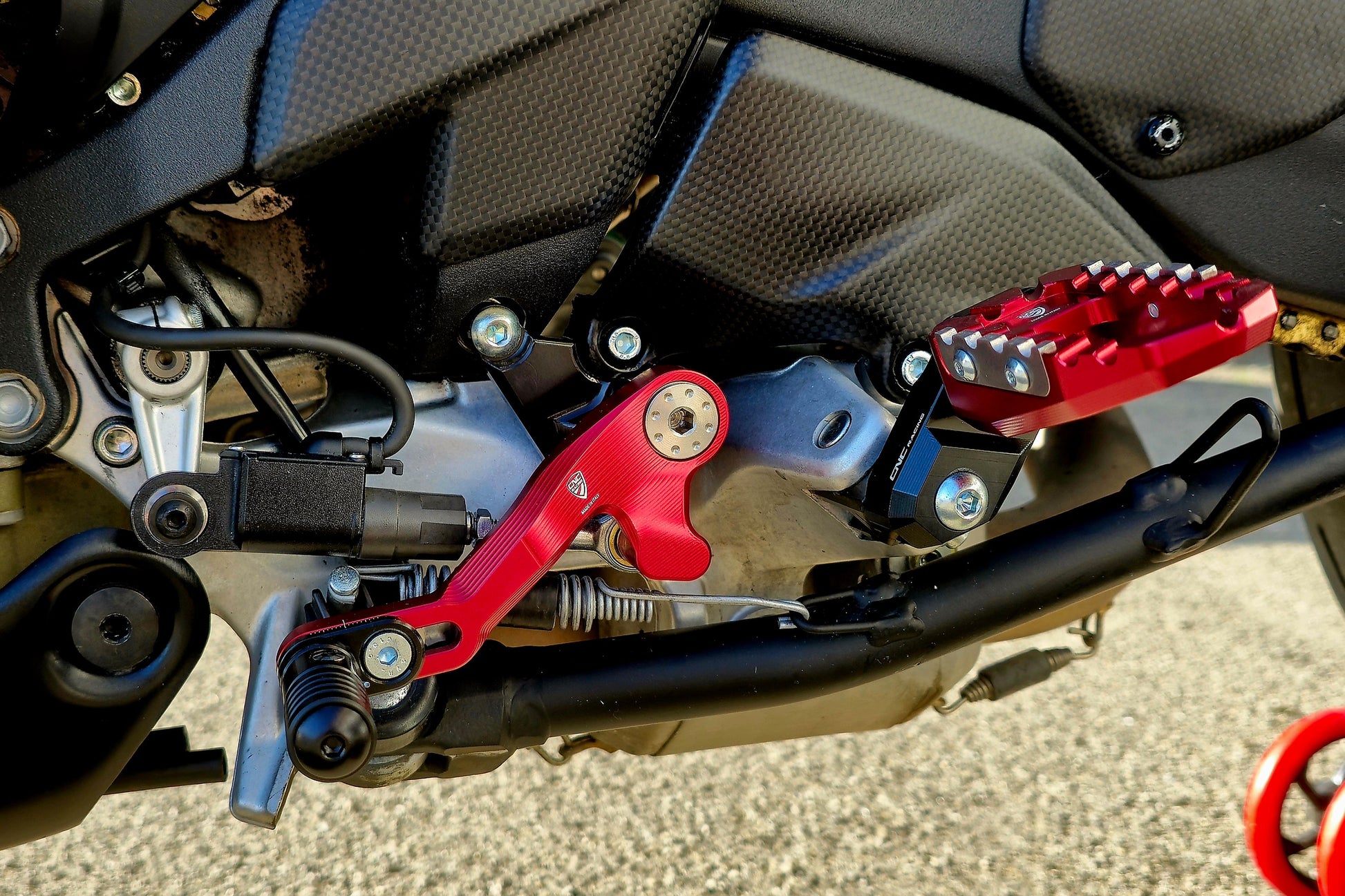 Reverse Shift (GP stijl) Schakelpedaal 'Slide' - Ducati Multistrada V4 (2021-2024)
