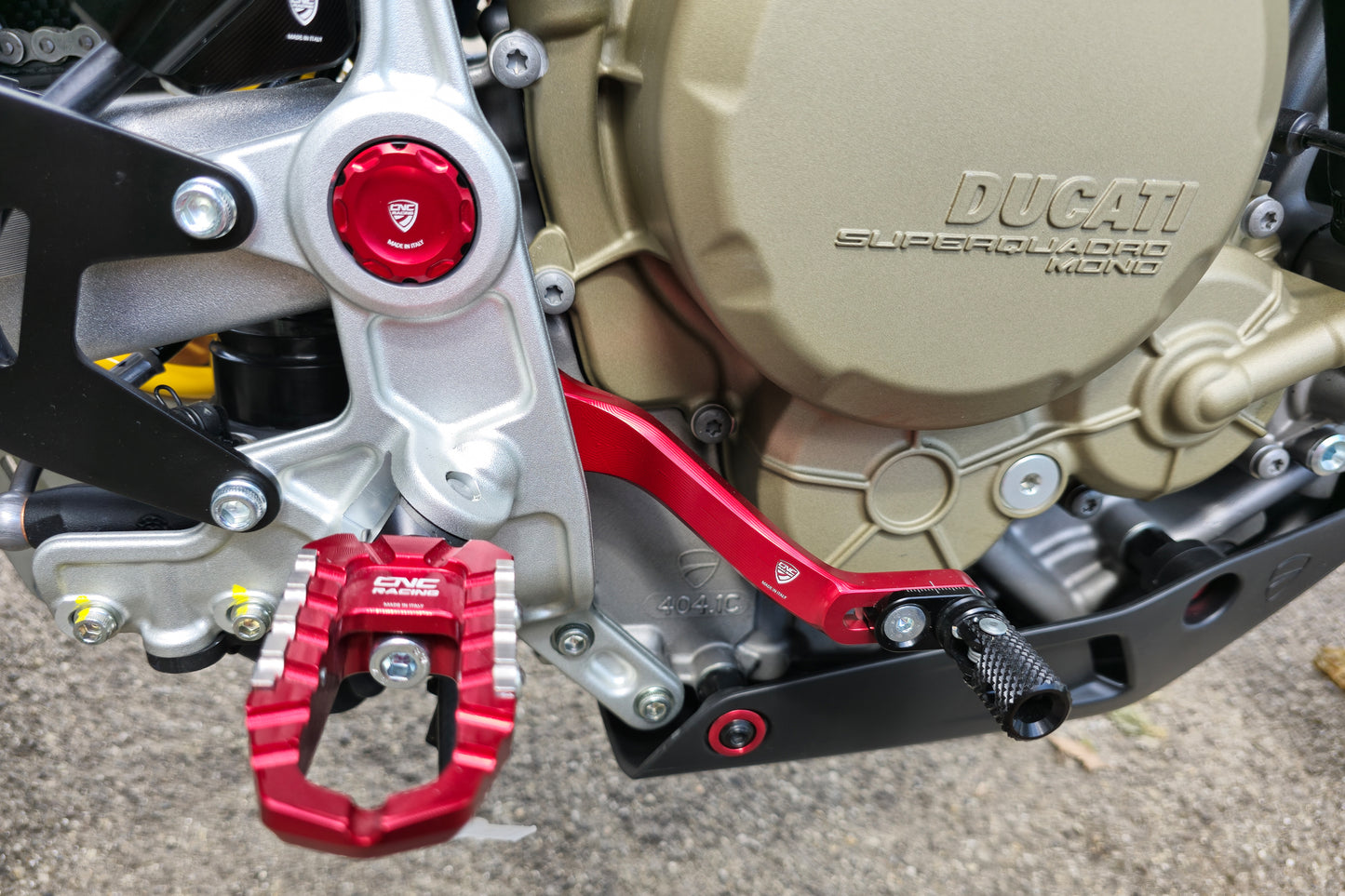 CNC Folding PEG Sport Rear Brake Lever - Type M6 Ducati Supersport 939 S (2017-2020)