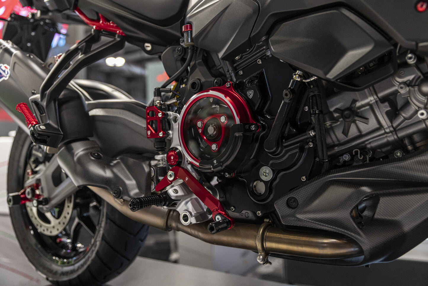 Verstelbaar rempedaal 'Slide' voor originele remschakelset Ducati Multistrada V2 (2025+)