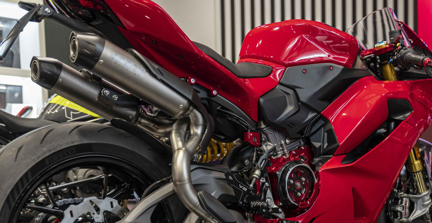 CNC Racing duosteun vervangers & bagagehaken Ducati Panigale V2 MM93 (2026)