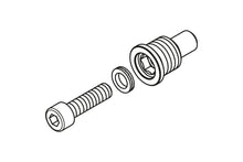 CNC Racing PL124B – Adapter voor rem-/koppelingshendelbescherming en bar-end spiegels Ducati Panigale V2S (2025+)