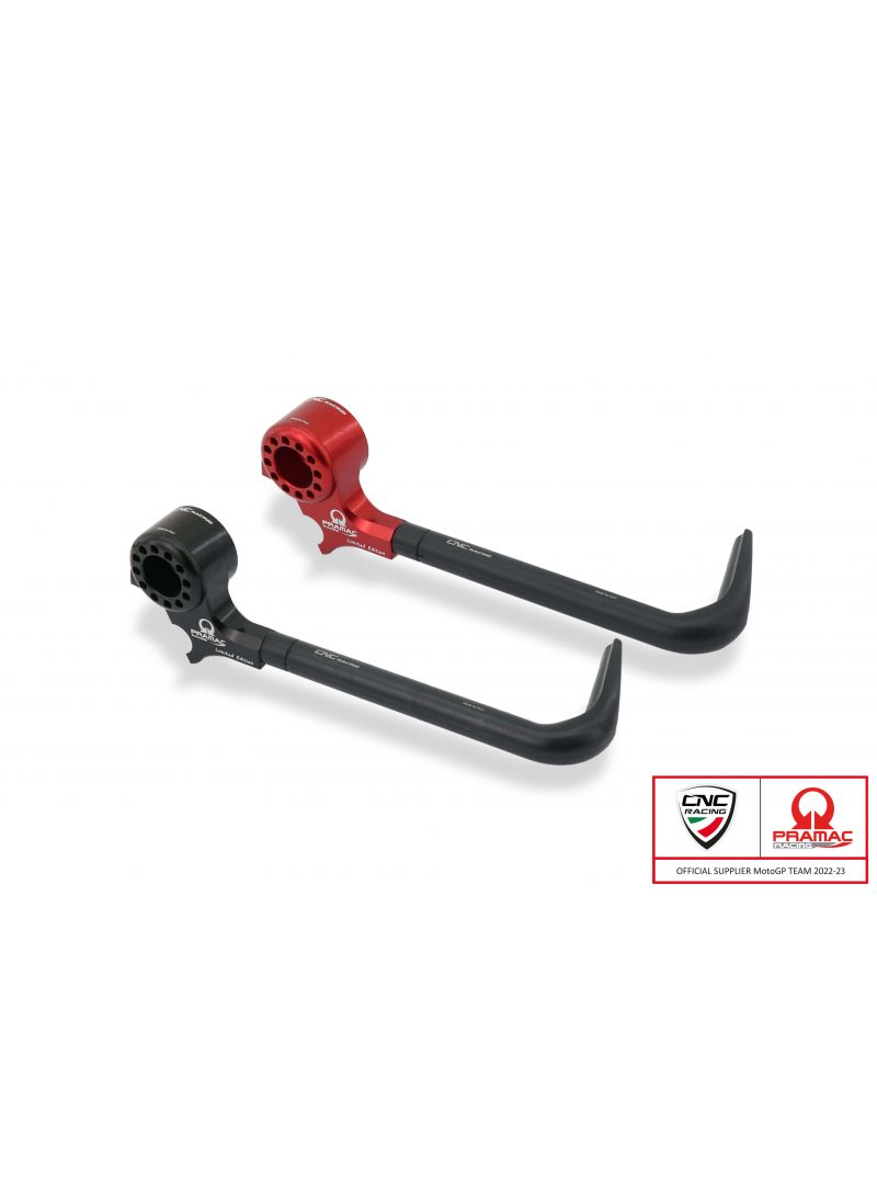 Remhendel beschermer met bar-end spiegel montage - Pramac Racing Limited Edition Ducati 998S (2002-2003)