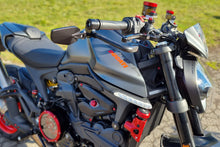 Voordeelpakket remhendel koppelingshendel beschermers met bar-end spiegels Ducati Multistrada 1200 S D air (2015-2017) inhoud van set