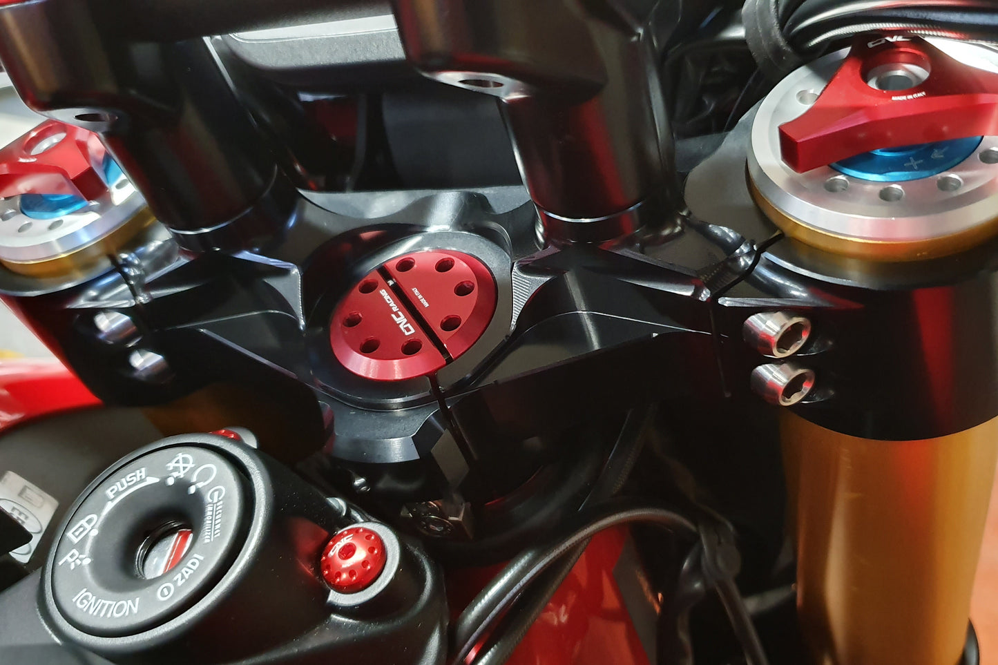 Triple Clamps Kit Ducati Hypermotard 821 SP 939 SP 950 SP Ducati Hypermotard 950 SP (2019+)