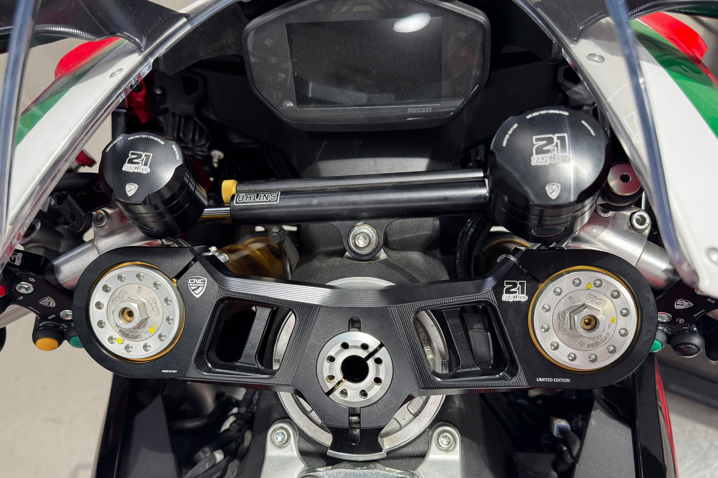 Bovenste kroonplaat Ducati 1299 Panigale R FE (2017-2020)