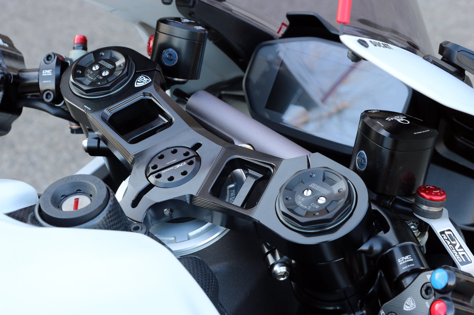 Bovenste kroonplaat Ducati 1199 Superleggera 2014