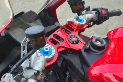 Bovenste kroonplaat CNC Racing voor Ducati Panigale V2S FB63 (2026)