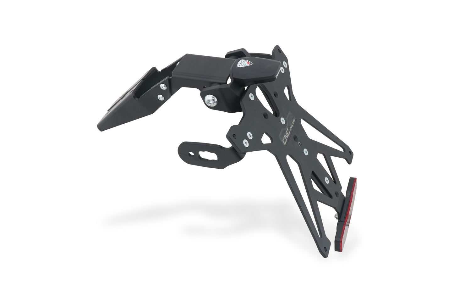 PT309B kentekenplaathouder links bovenaanzicht zwart KTM 1390 Super Duke R