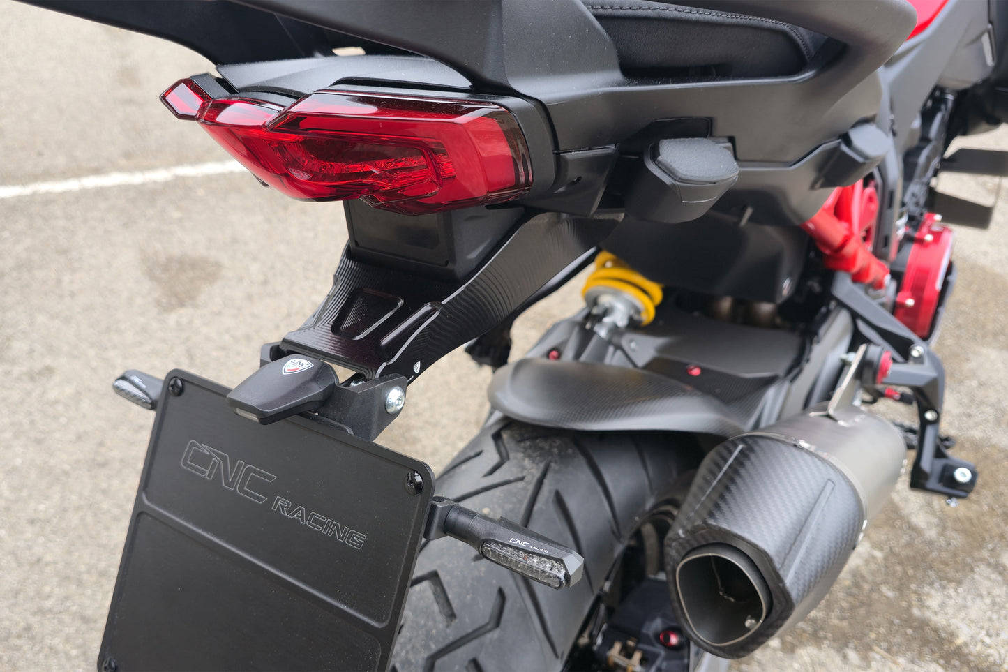 Verstelbare kentekenplaathouder Ducati Multistrada V4 (2025+)